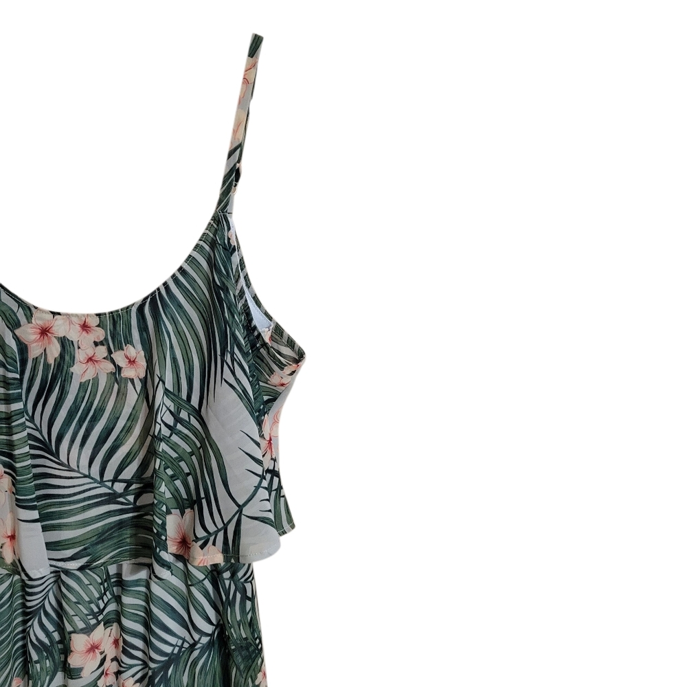 Show Me Your Mumu Caitlin Ruffle Maxi Dress In Hanalei Dream - Picture 5 of 8